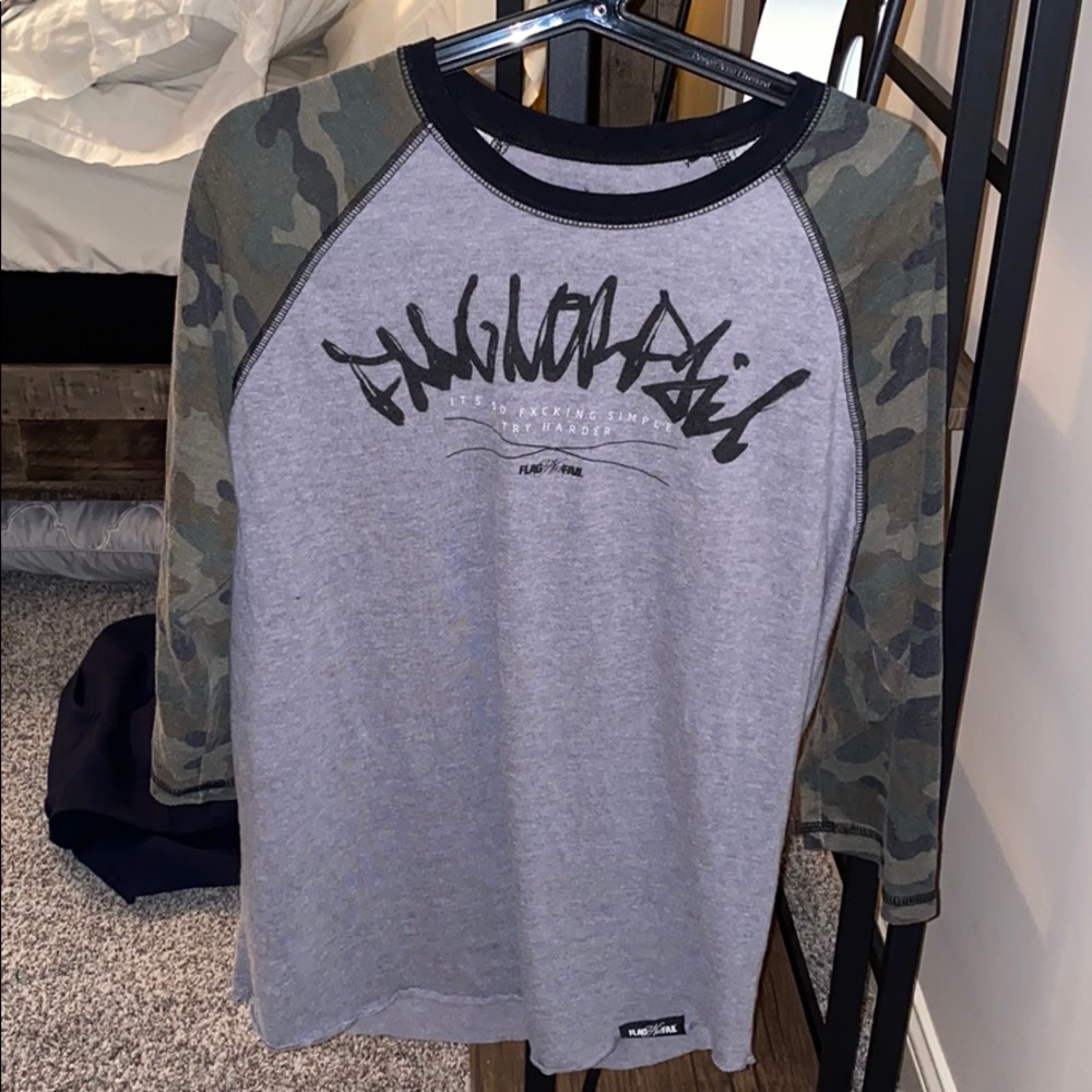Flag nor fail shirt
